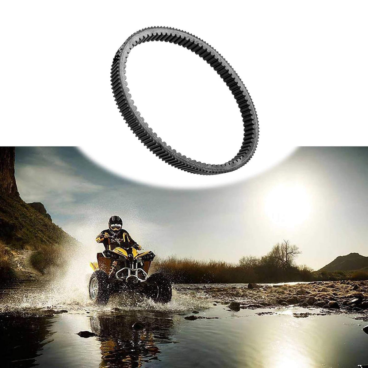 Drive Belt for Arctic Cat Wildcat 1000 2012-2013, Alterra TRV 1000 XT 2017, Alterra 700 2019-2021 V-Belt V35879