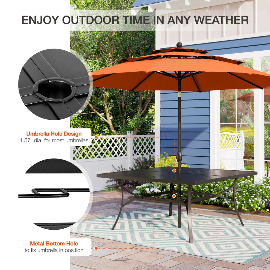 9 Piece Outdoor Patio Dining Set V216