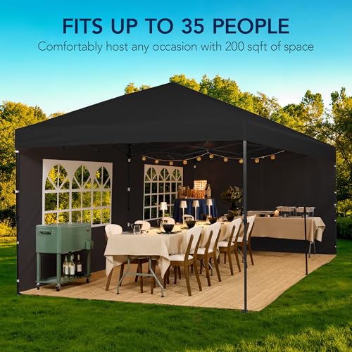 10x20 Heavy Duty Waterproof Outdoor Canopy Tent with Sidewalls W895