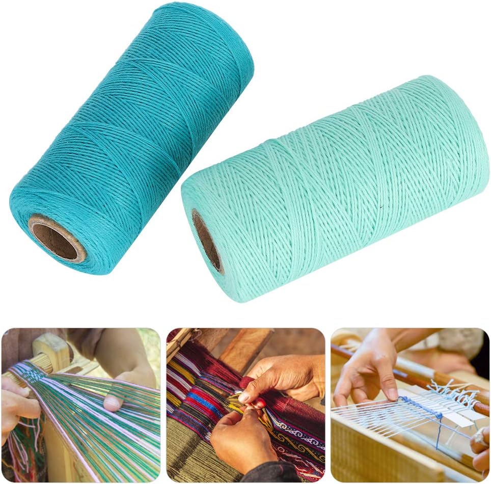 2 Rolls 8/4 Cotton Loom Warp Yarn S236