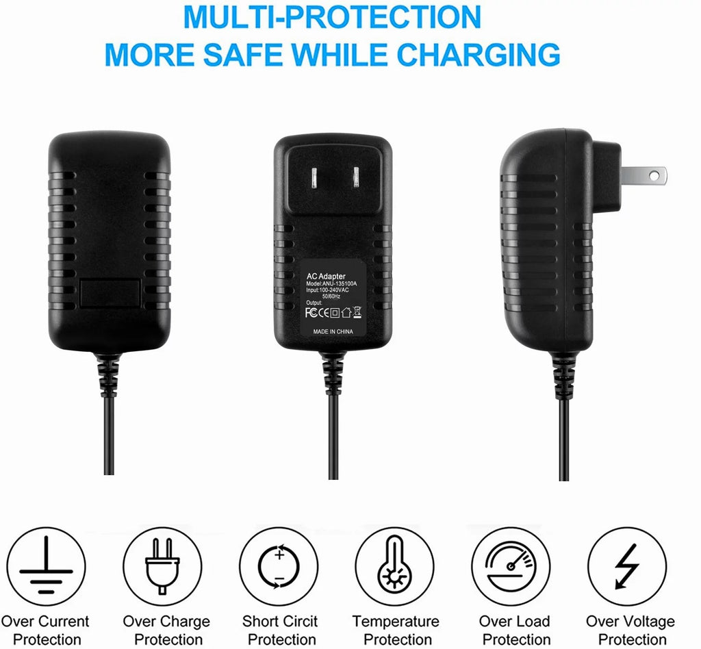 Compatible AC/DC Adapter Power Supply Cord Cable Wall Charger T8102