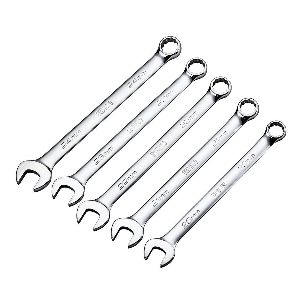 Metric Combination Wrench Set, 5 Piece U597834