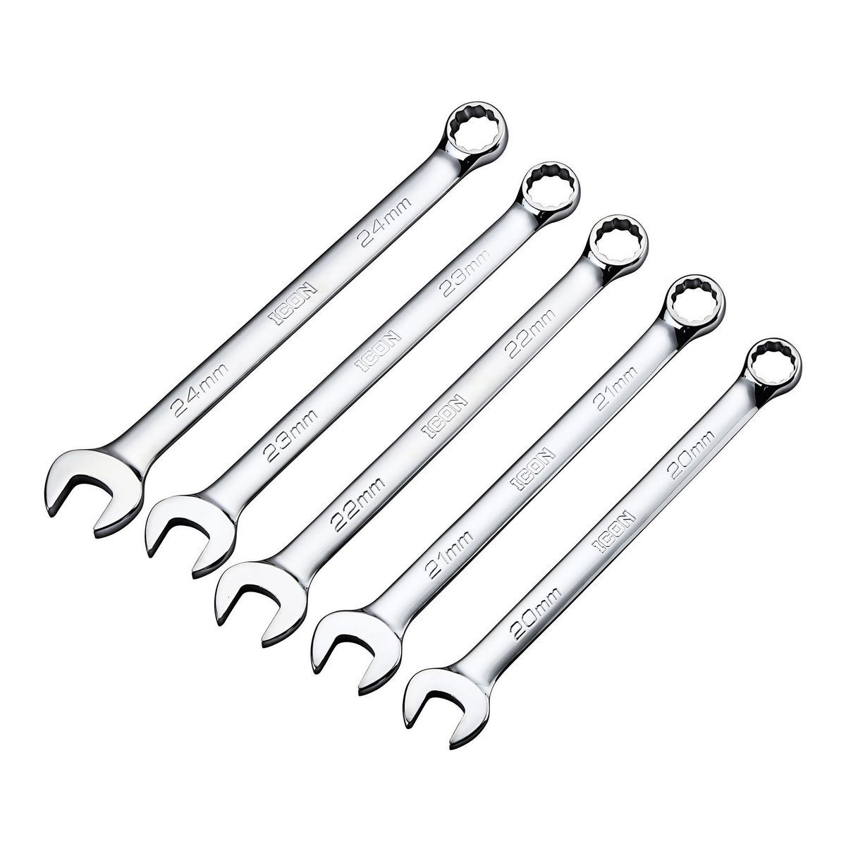 Metric Combination Wrench Set, 5 Piece U597834