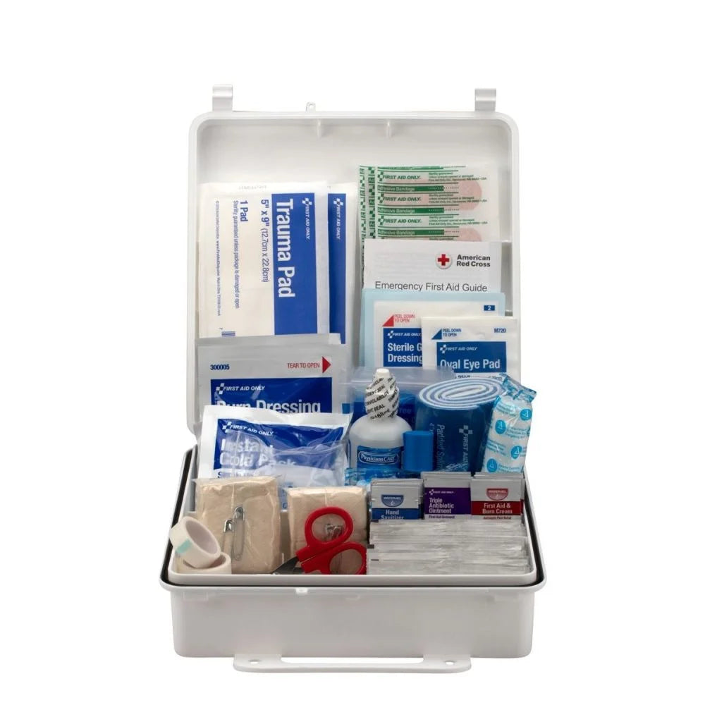 ANSI 2015 Compliant Class B Type III First Aid Kit, 199 Pieces L483719