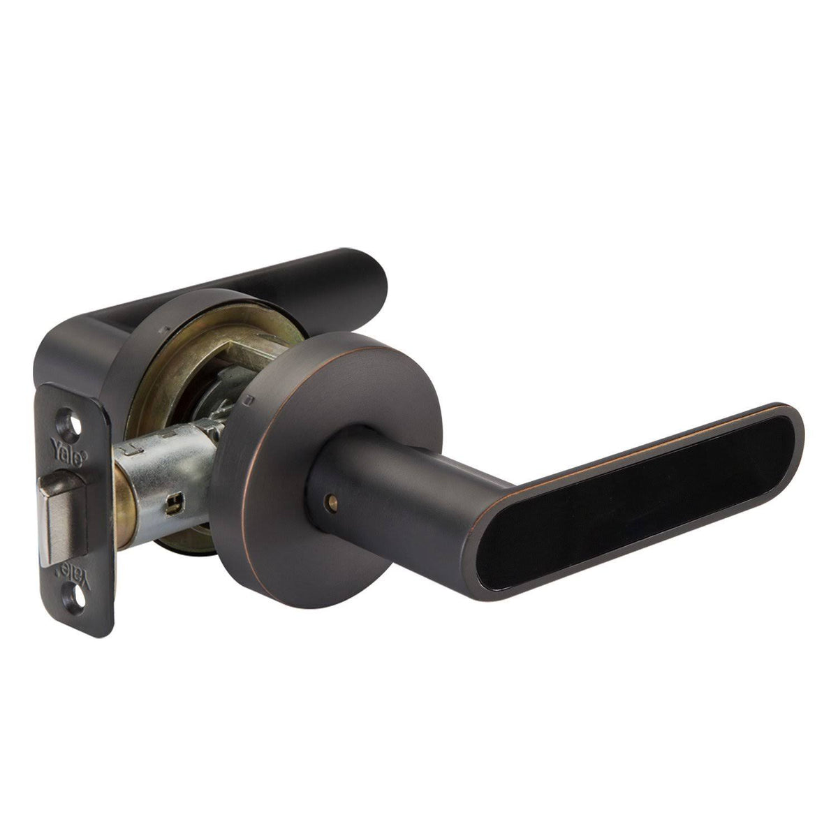 Black Inlay Privacy Lock T92026