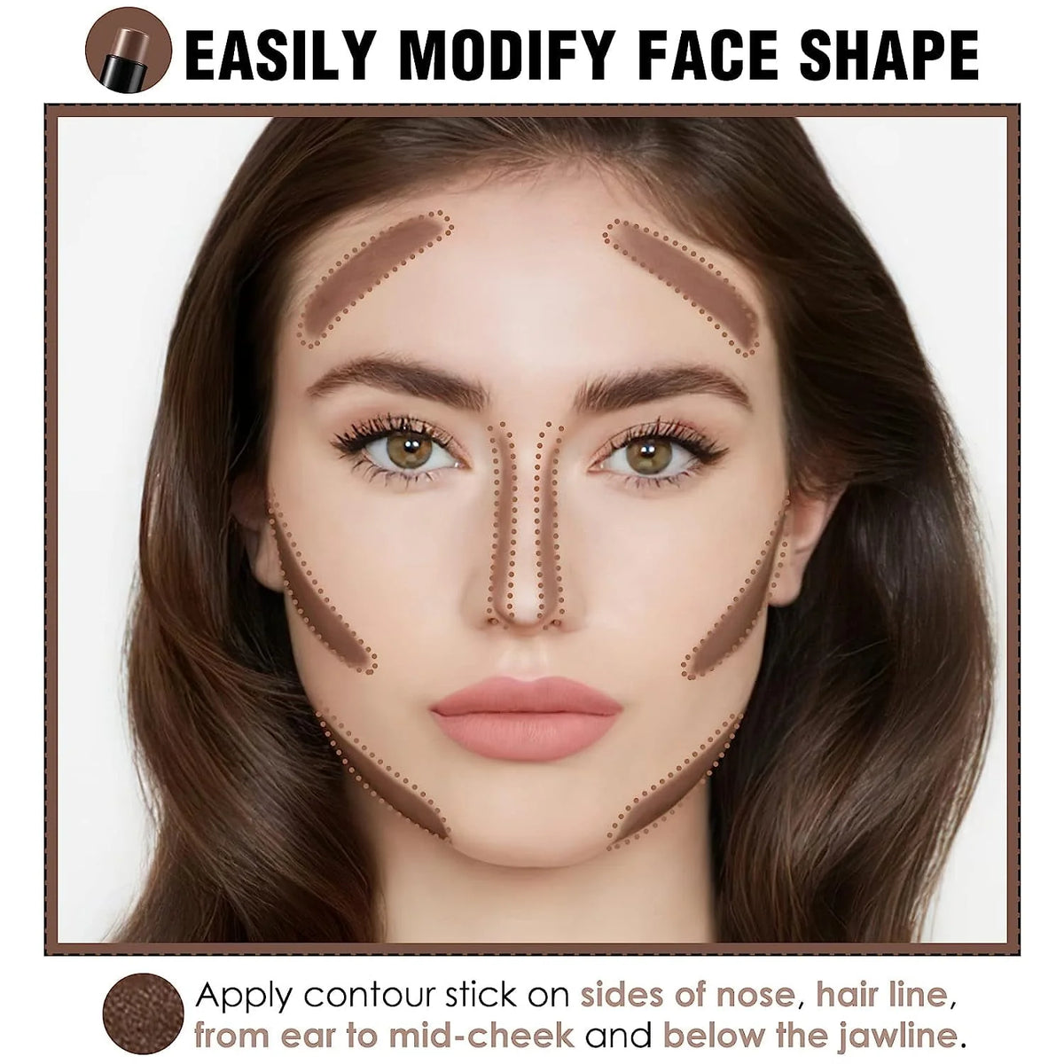 Cream Contour Stick Makeup S52276