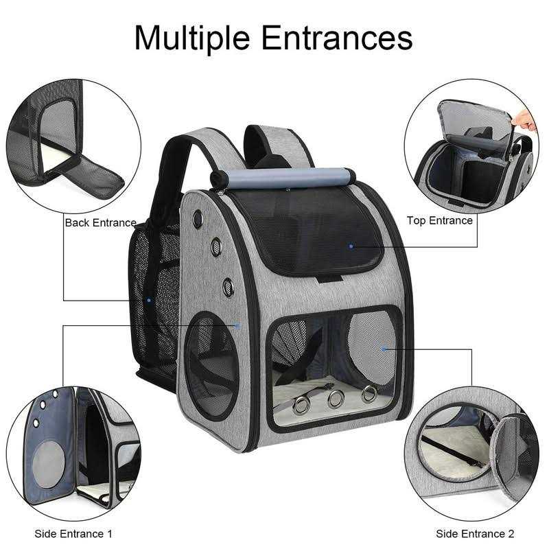 Expandable Pet Carrier Backpack I5648
