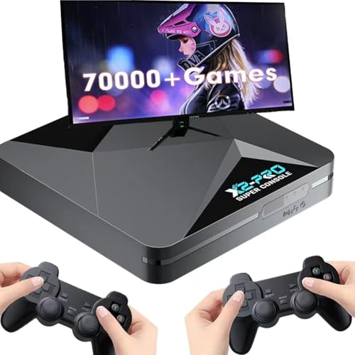 Retro Video Game Console with 70,000+ Games, Android 9.0 & EmuELEC 4.5, 4K HD L562