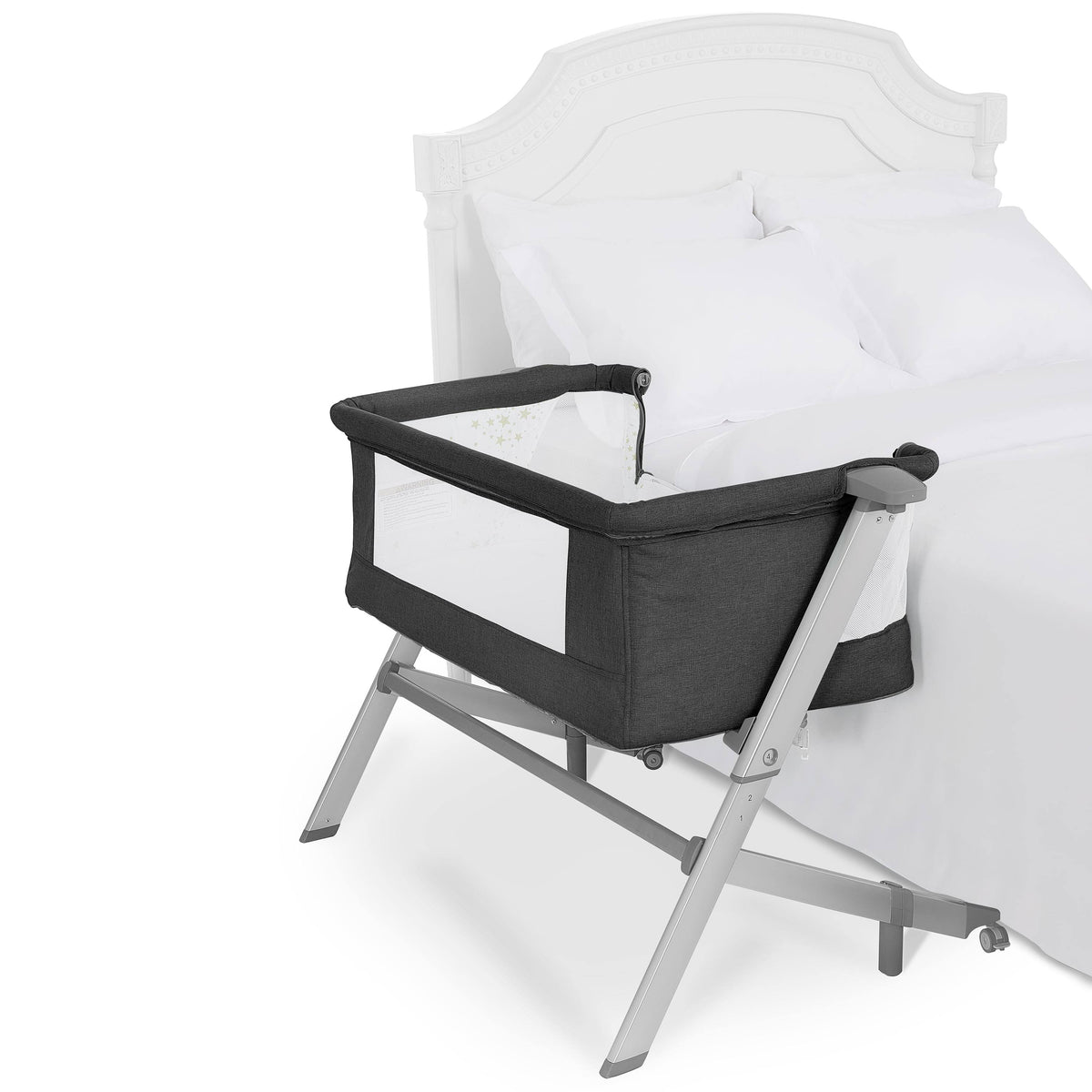 Black Bassinet and Bedside Sleeper M56145