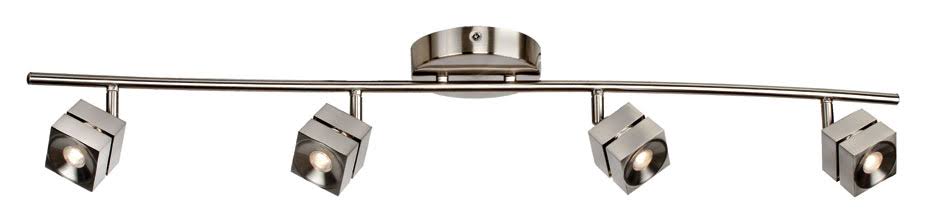 Satin Nickel Track Head M7667