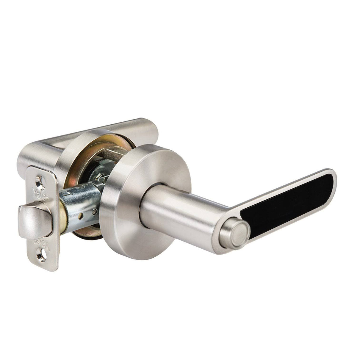 Black Inlay Privacy Lock T92026