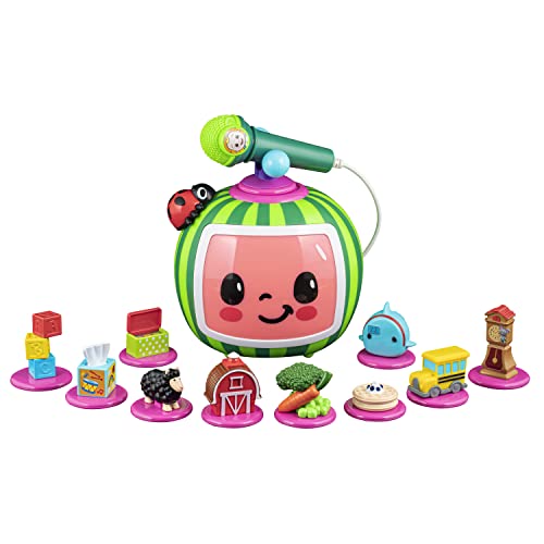 Cocomelon Toy Karaoke Machine with Microphone and Night Light Z412