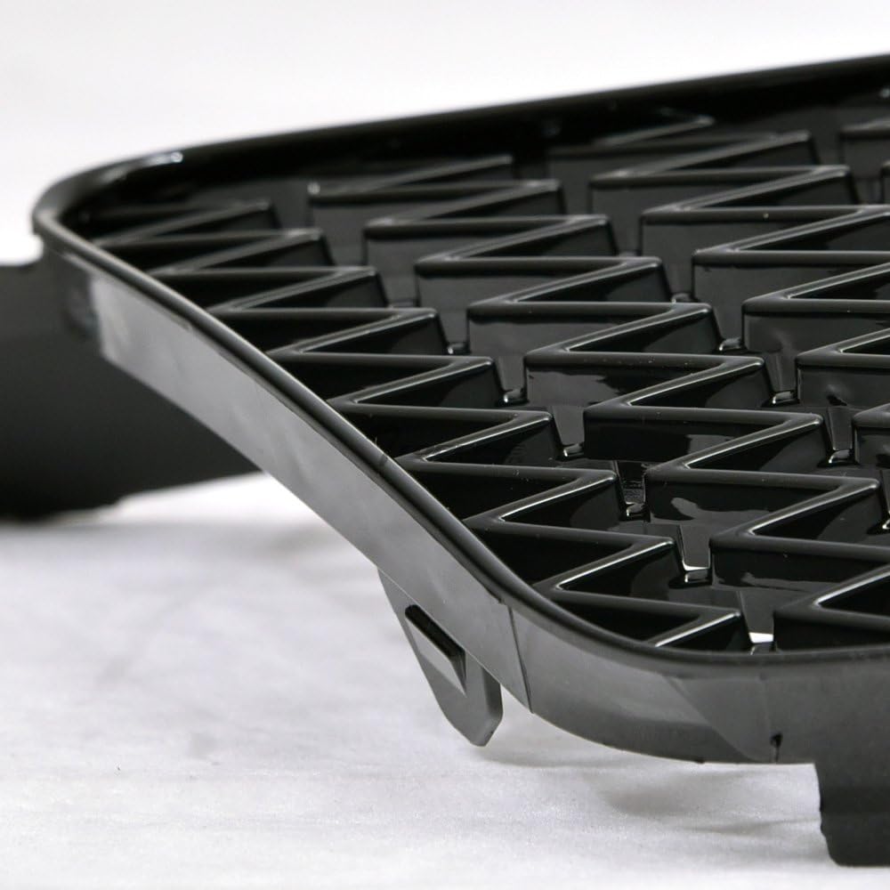 Glossy Black IS-F Sport Mesh Front Grille With Emblem Base Pack of 2 E8325