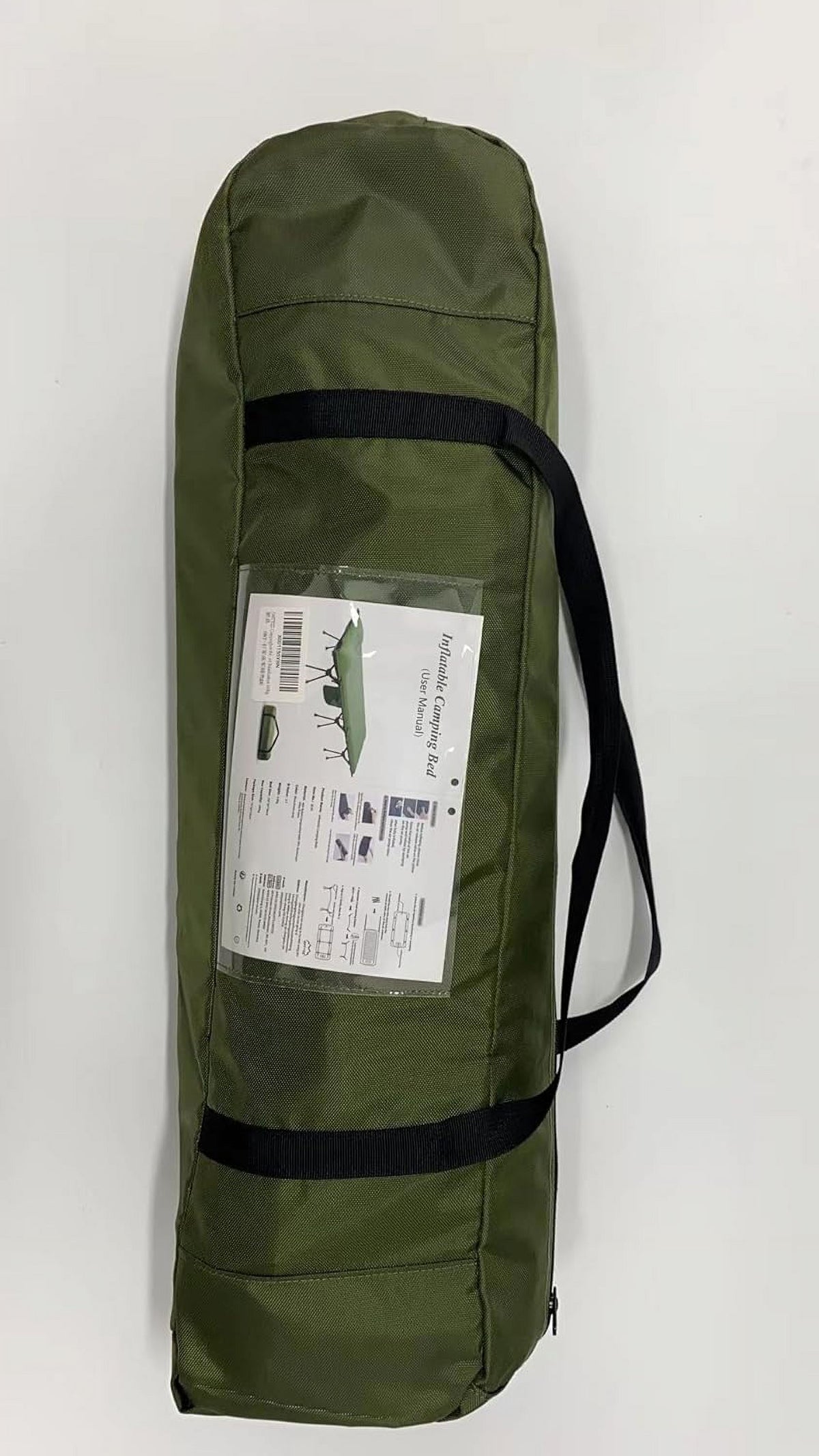 Army Green Camping Cot with Support Air Bed V54421