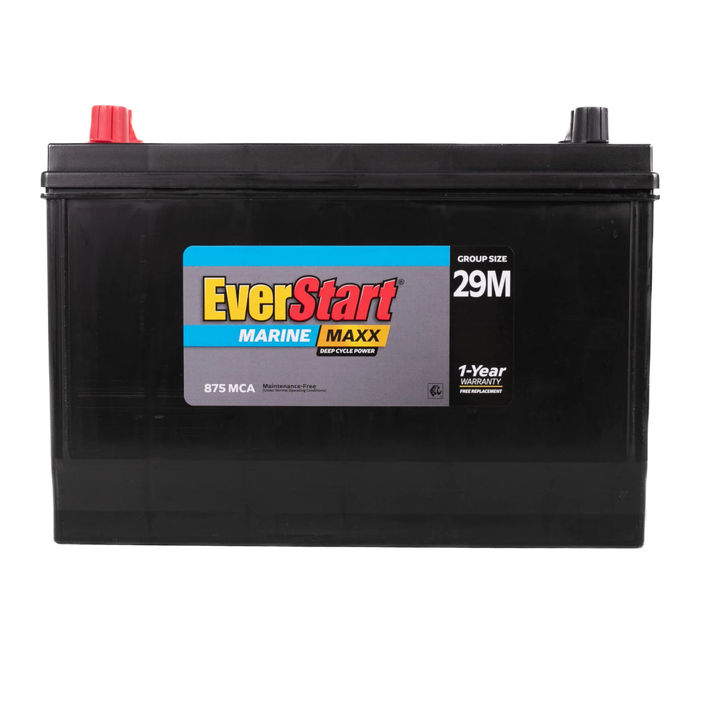 Lead Acid Marine & RV Deep Cycle Battery Group Size 29DC 12 Volt 845 MCA W85789