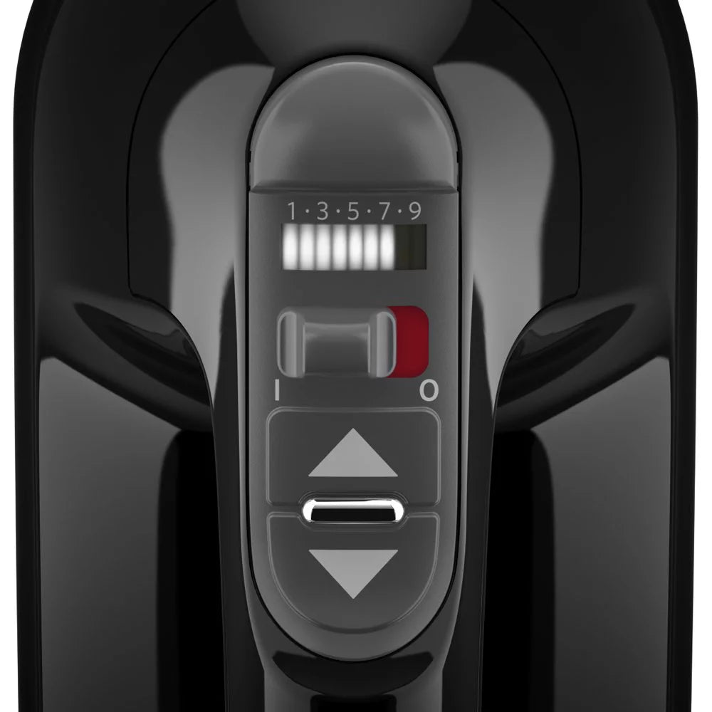 9-Speed Digital Hand Mixer Onyx Black H372