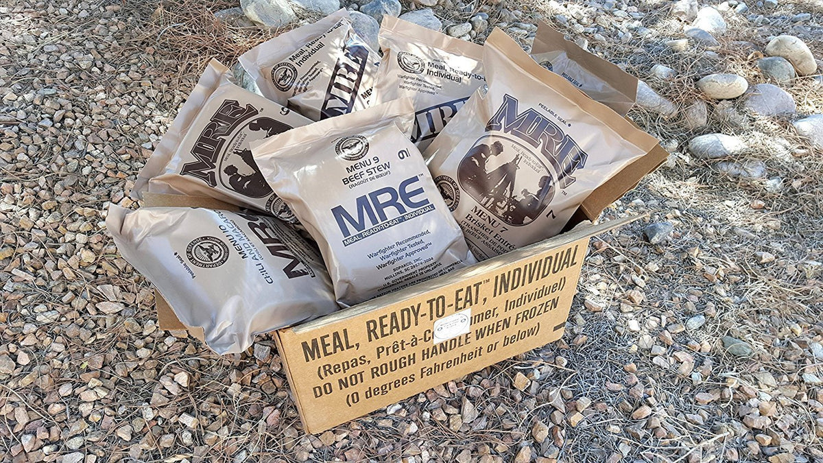 12 Meals Military Surplus Meal Ready to Eat A128
