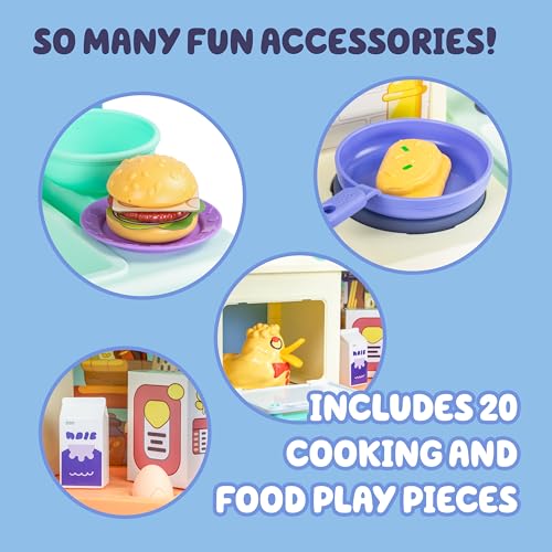 3ft Tall Play Kitchen with 20+ Accessories V771