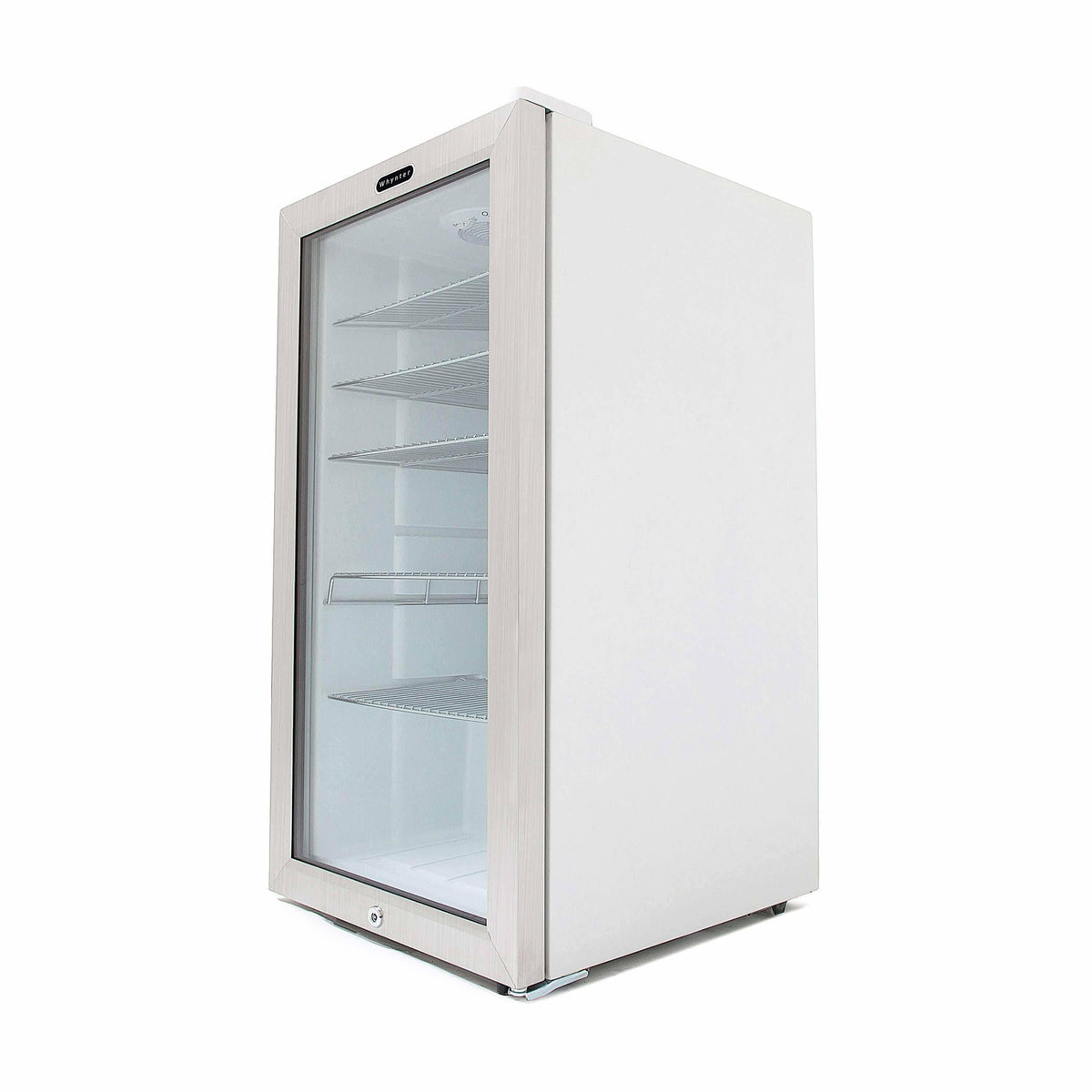 Stainless Steel Beverage Refrigerator With Lock B7310