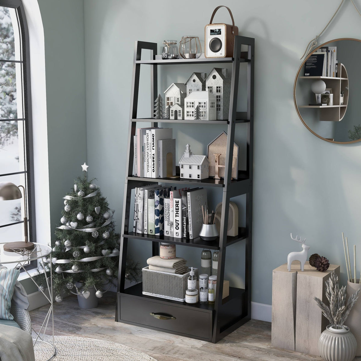 5-Tier Ladder Bookshelf H659284