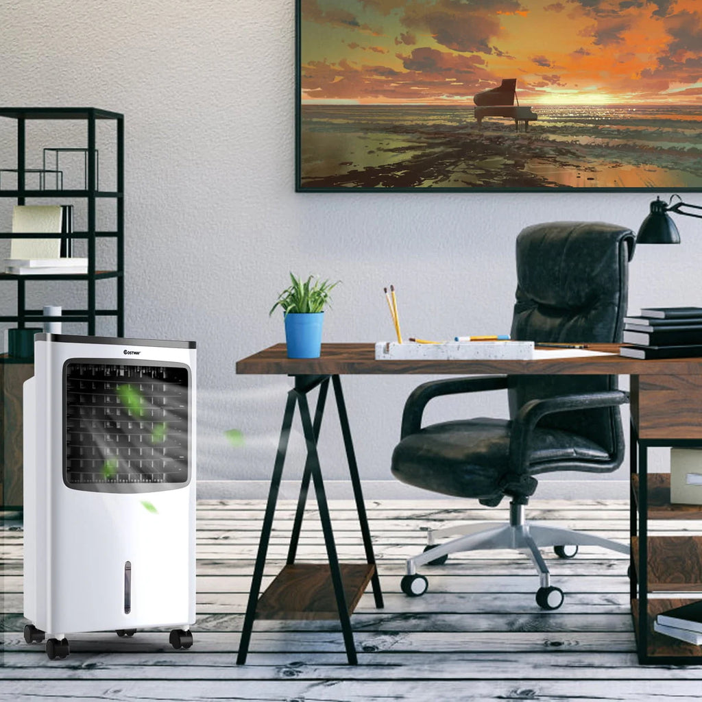 Portable Cooler Fan Humidify Anion Remote Control J6300