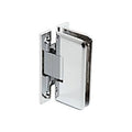 Polished Chrome Wall Mount Full Back Plate Hinge P206645