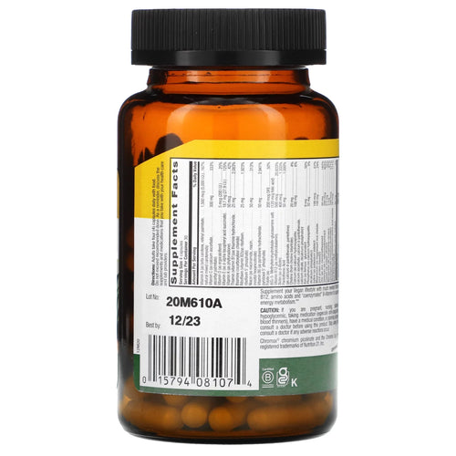 120 Vegan Capsules Multivitamin & Mineral Complex M498799