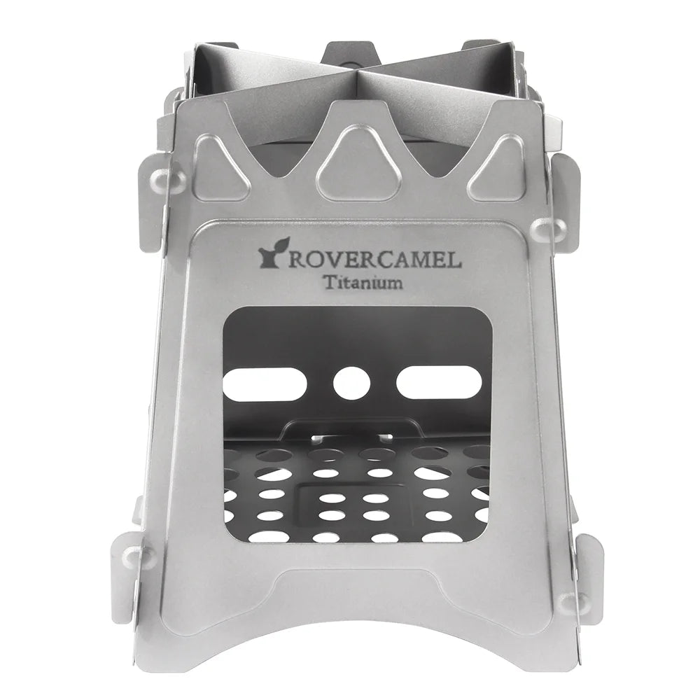 Titanium Wood Burning Camping Stove Y587957
