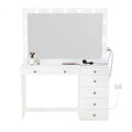 Modern Lighted Vanity Set with Mirror V610530