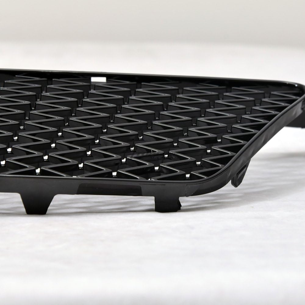 Glossy Black IS-F Sport Mesh Front Grille With Emblem Base Pack of 2 E8325