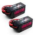 6S 1100mAh 100C 22.2V Lipo Battery with XT60 Plug (2 PCS) B638588