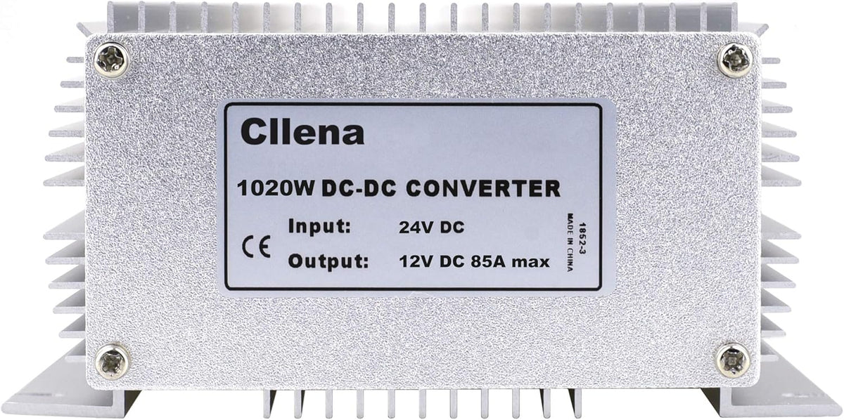 DC 24V Step Down to 12V 85A 1020W Waterproof Buck Converter Power Supply G433978
