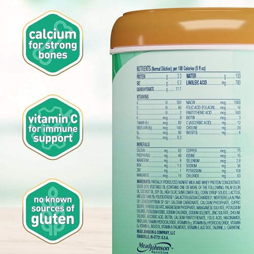 Baby Formula Milk-Based Infant Nutrition Powder Tub 19.5 Oz I8318