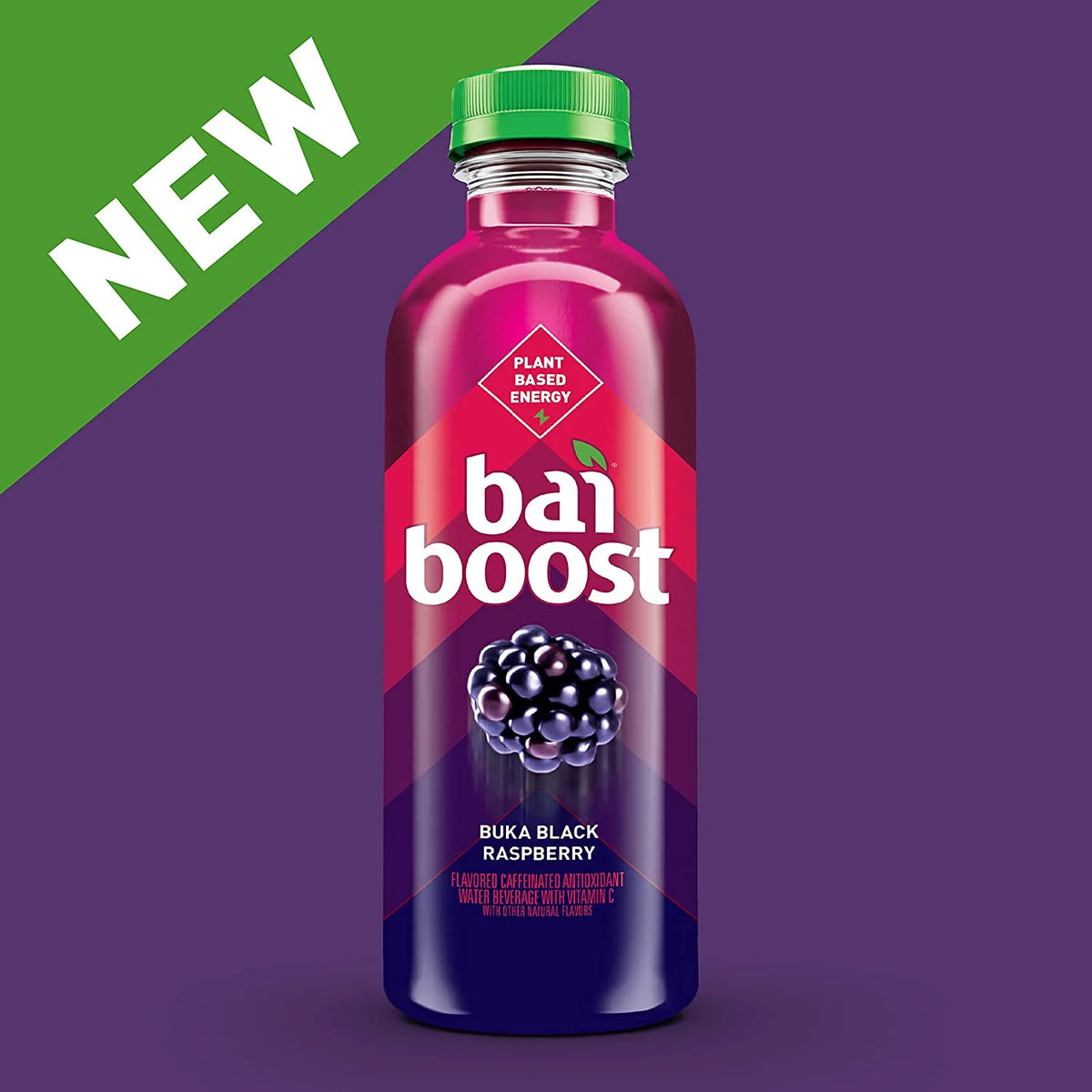Black Raspberry Antioxidant Infused Beverage, 18 fl oz (Pack of 12) O455