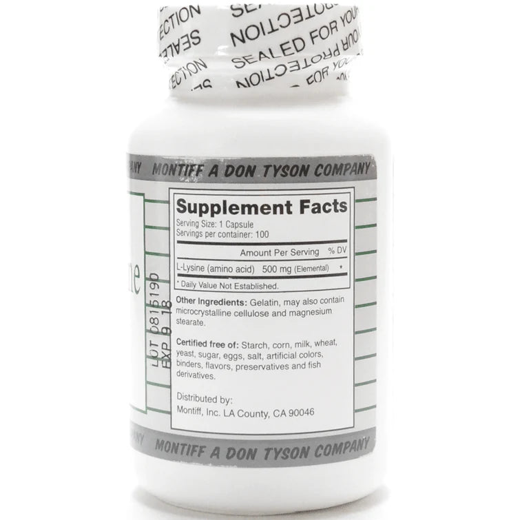 L-Lysine 500 mg W9028