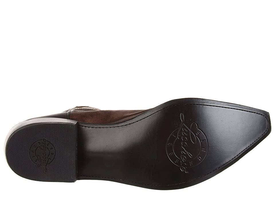 Chocolate Madras Goat Cowboy Boots S3659