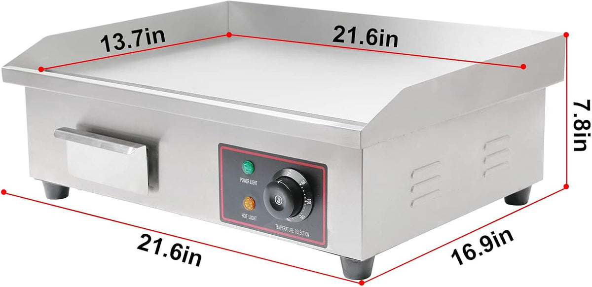 30 Inch Electric Countertop Griddle A626043