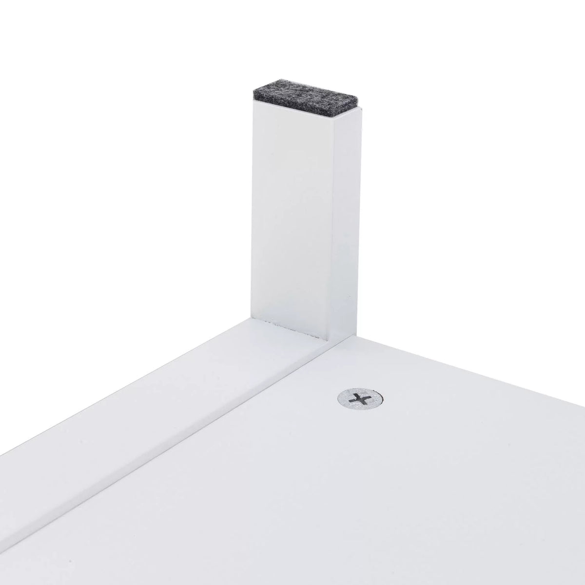 Set of 2 White Nightstands with Drawer Storage U21615