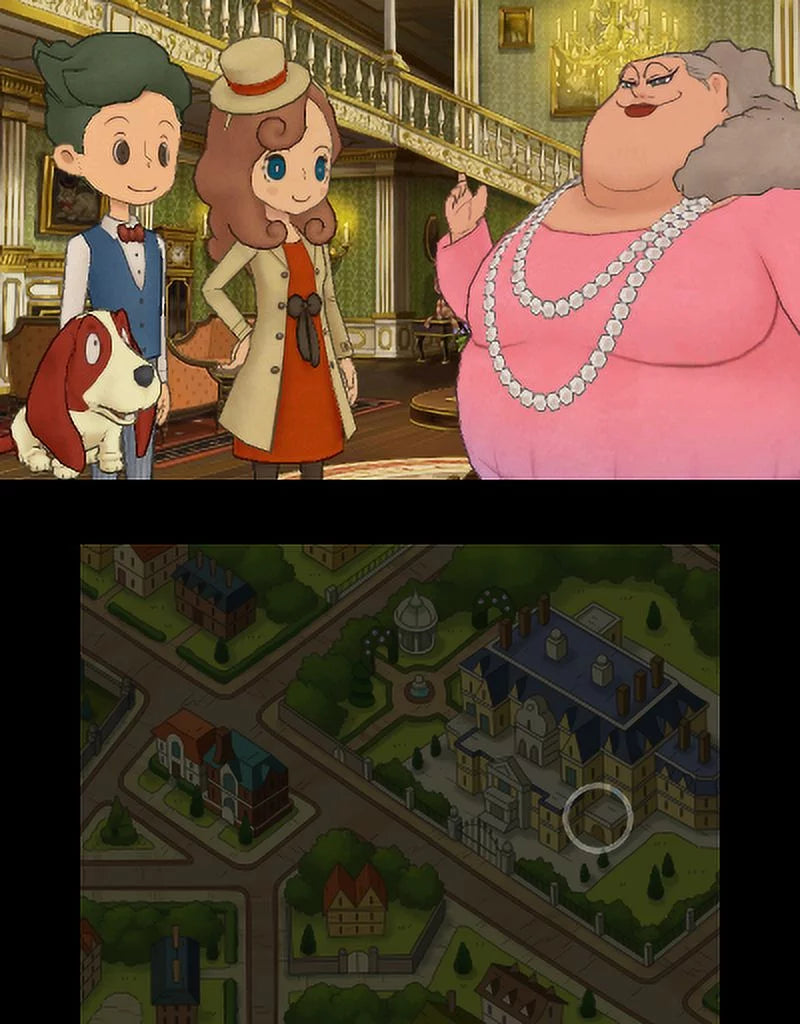 Layton Mystery Journey Kat & The Millionare Conspiracy Nintendo 3DS X198