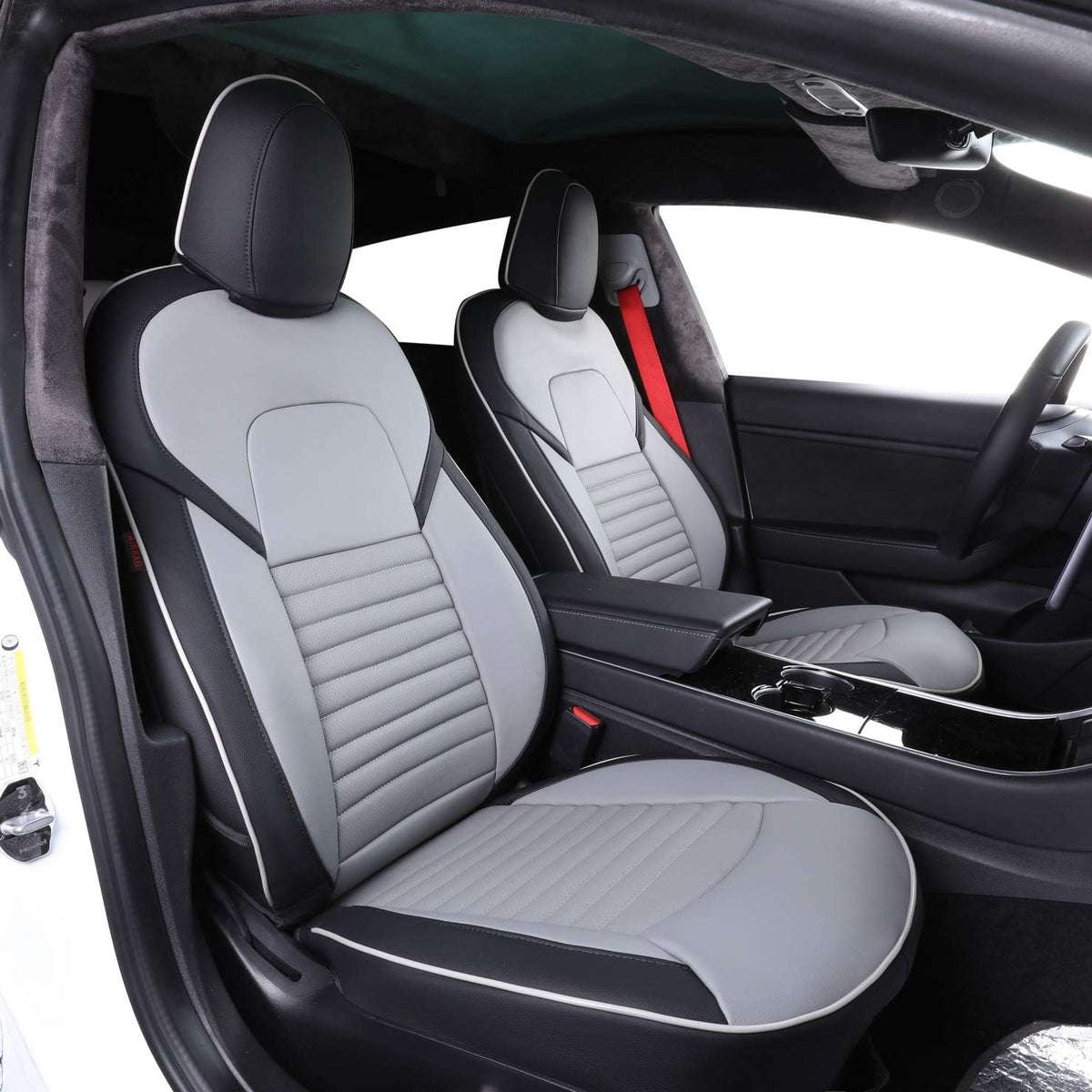 Custom Fit Neoprene Car Seat Covers Black N90480