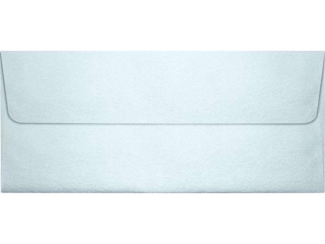 Aquamarine Metallic #10 Square Flap Envelopes, 1000/BX Y4317