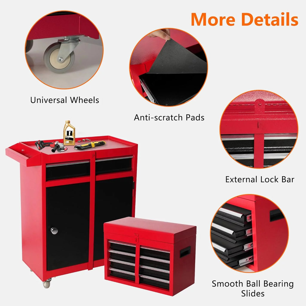 Rolling Tool Chest with 5 Drawers W4325