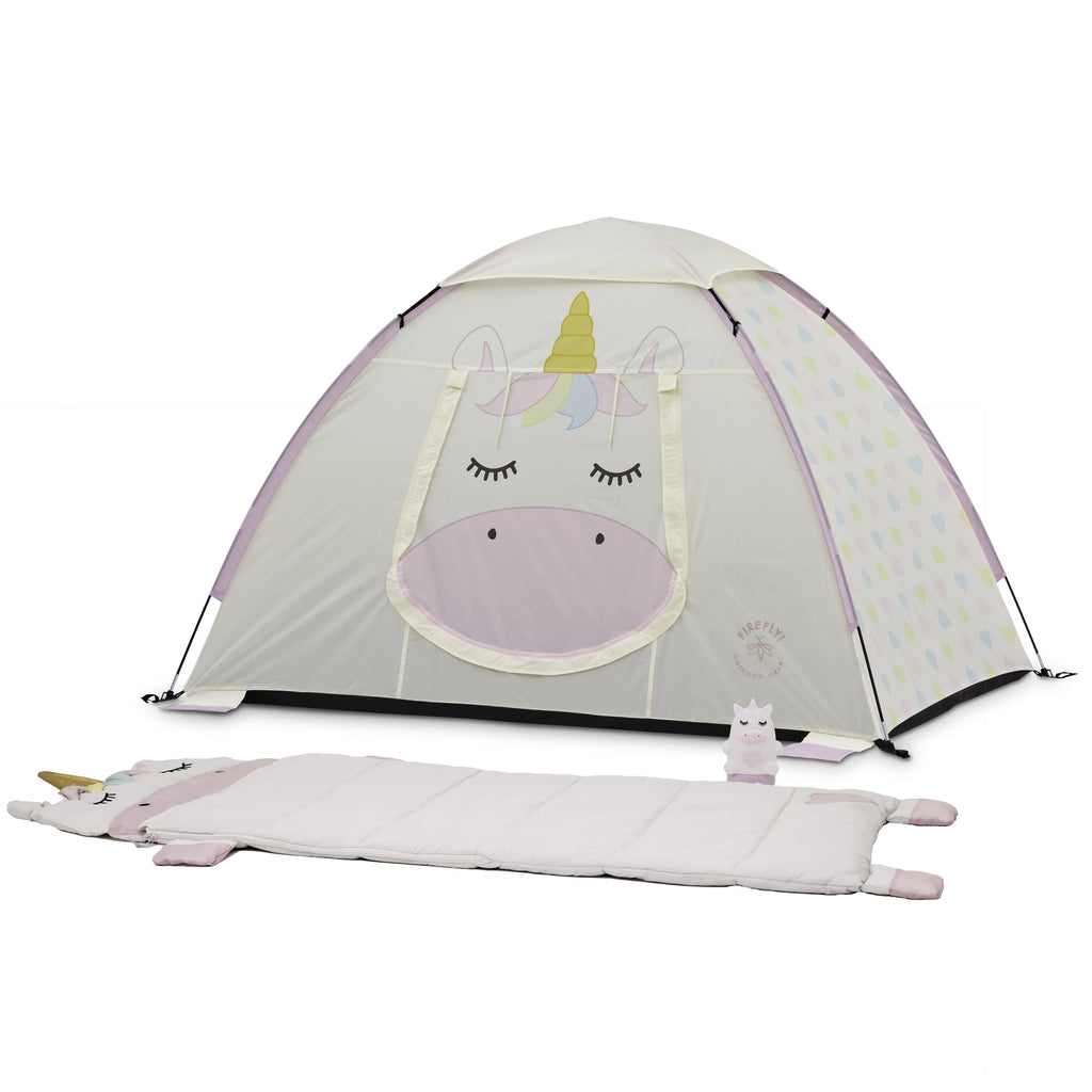 Kid's Camping Combo One-room Tent Sleeping Bag Lantern U499