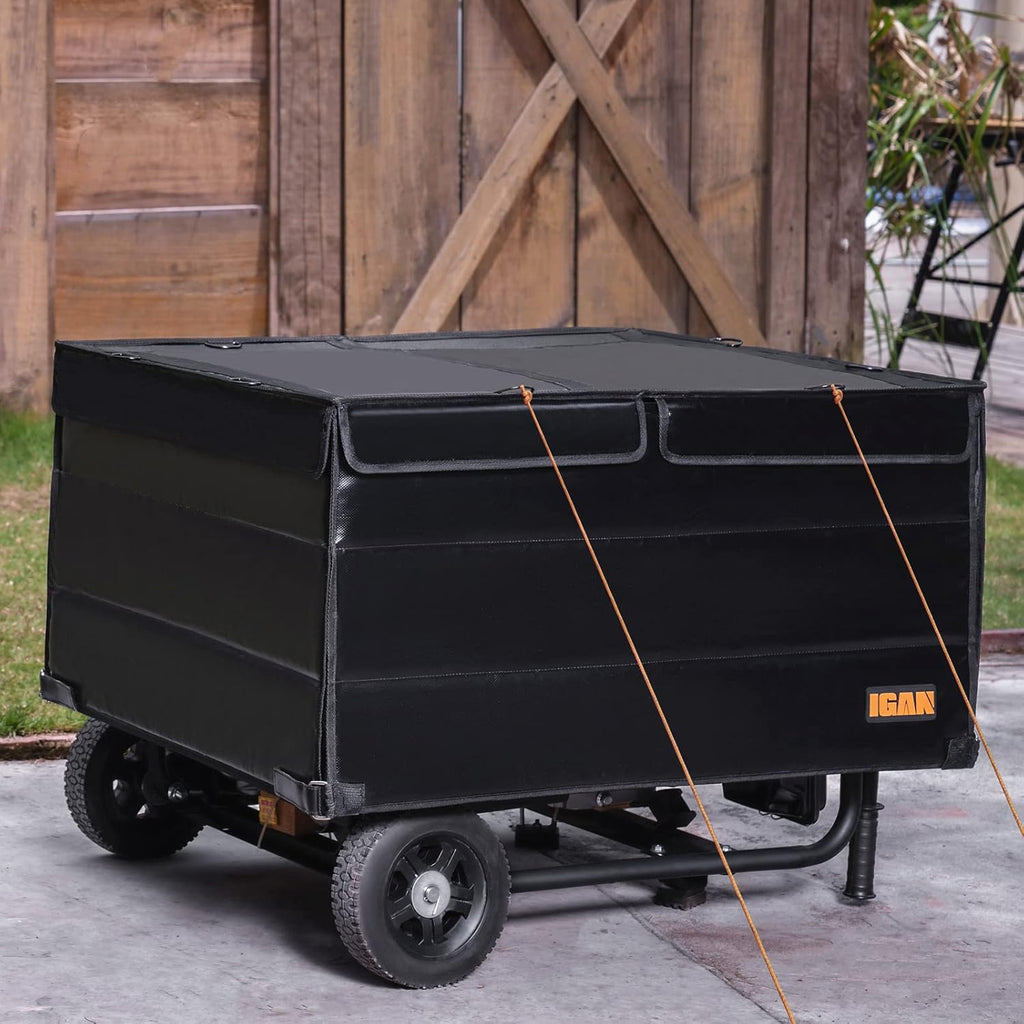 Black Ultra Heavy Duty Generator Tent Cover E50632