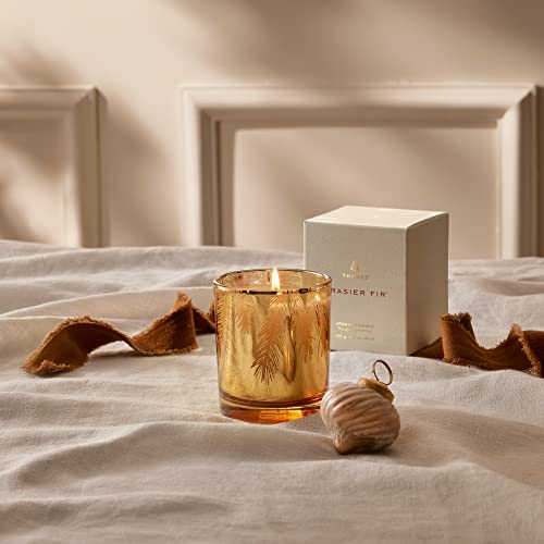 Green Glass Candle Jar Scented Candle (6.5 oz) P1748
