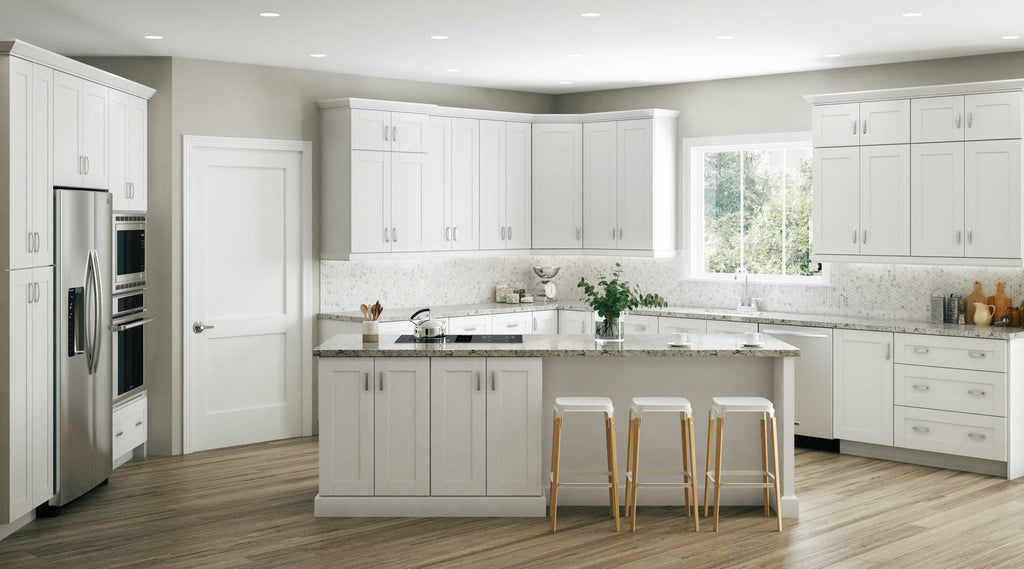 White Vinyl Wall Cabinet B333190