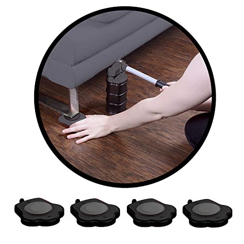 4 Rollers Red Heavy Duty Appliance Roller R1698