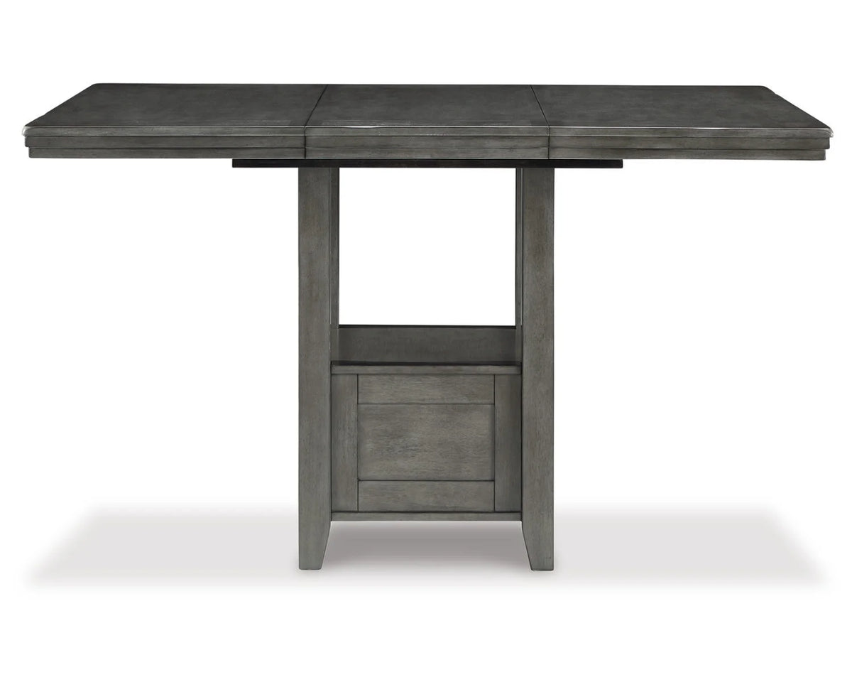 Gray Counter Height Dining Extension Table X73099
