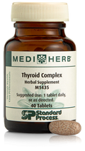 40 Tablets Thyroid Complex W531