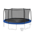 16 ft Trampoline with Wind Stakes, Blue R9200